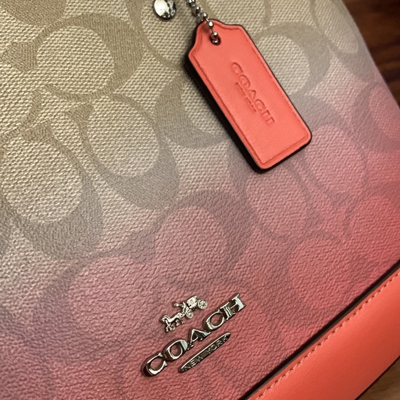 Coach Mini Sierra Satchel in Ombre Signature Canvas - Picture 7 of 13